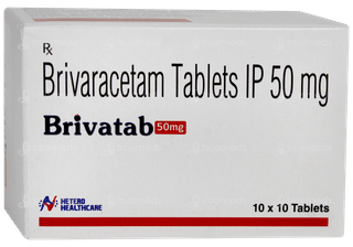 Brivatab 50mg Tablet 10