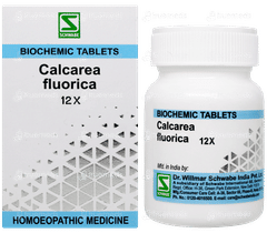 Dr Willmar Schwabe Calcarea Fluorica 12x Biochemic Tablet 25gm