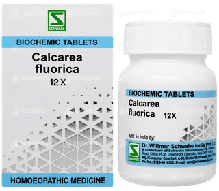Dr Willmar Schwabe Calcarea Fluorica 12x Biochemic Tablet 25gm