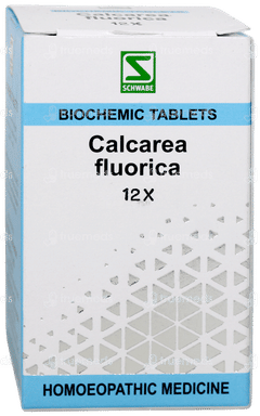 Dr Willmar Schwabe Calcarea Fluorica 12x Biochemic Tablet 25gm