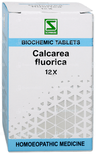 Dr Willmar Schwabe Calcarea Fluorica 12x Biochemic Tablet 25gm
