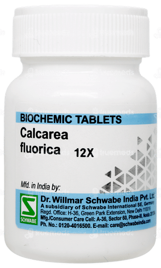 Dr Willmar Schwabe Calcarea Fluorica 12x Biochemic Tablet 25gm