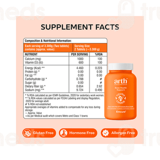 Arth Bone Health Support Tablet 60