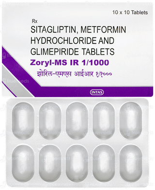 Zoryl Ms Ir 1/1000 Tablet 10