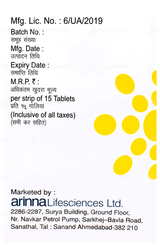 Fritolev 750 Tablet 15
