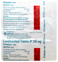 Fritolev 750 Tablet 15 Fritolev 750 Tablet 15