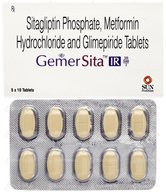 Gemer Sita Ir 50/500/2 Tablet 10