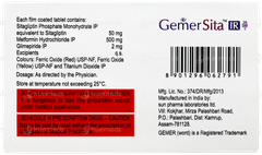 Gemer Sita Ir 50/500/2 Tablet 10