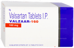 Valzaar 160 Tablet 15 Valzaar 160 Tablet 15