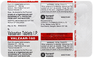 Valzaar 160 Tablet 15
