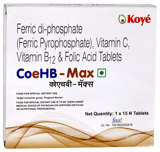 Coehb Max Tablet 15