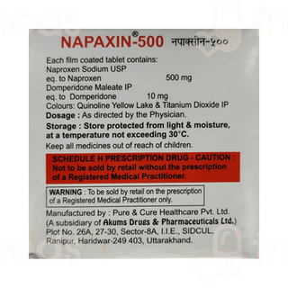 Napaxin 500 Tablet 10