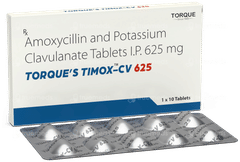 Timox Cv 625 Tablet 10