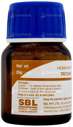 Sbl Calcarea Ova Testa 3x Trituration Tablet 25gm