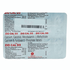 Zio Cal D3 Tablet 10