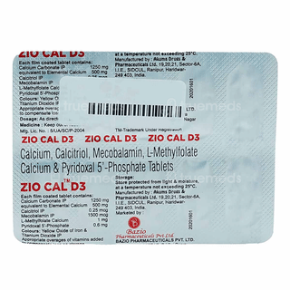 Zio Cal D3 Tablet 10
