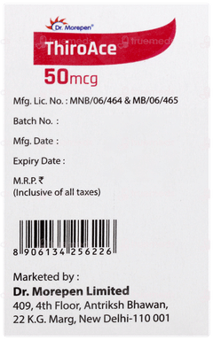 Thiroace 50 Tablet 100