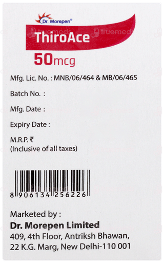 Thiroace 50 Tablet 100
