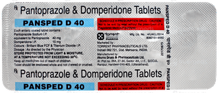 Pansped D 40 Tablet 10