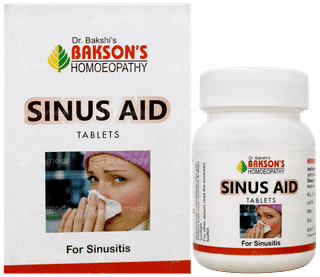 Baksons Sinus Aid Tablet 41Gm