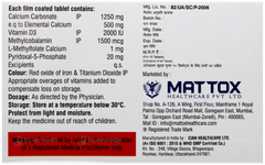 Mattocal Xt Tablet 10