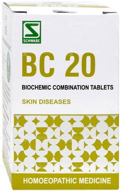 Dr Willmar Schwabe Bio Combination Bc 20 Tablet 25gm
