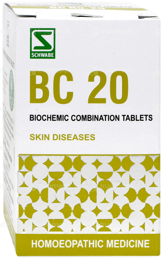Dr Willmar Schwabe Bio Combination Bc 20 Tablet 25gm