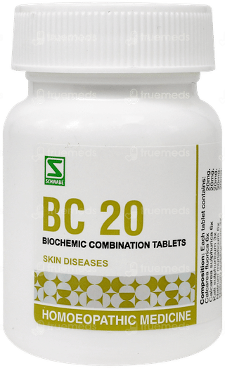 Dr Willmar Schwabe Bio Combination Bc 20 Tablet 25gm