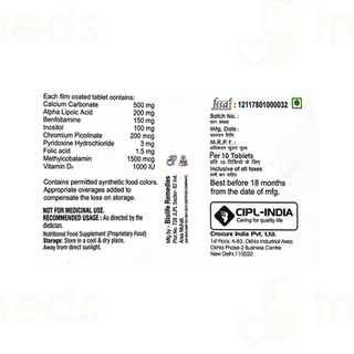 Benfotor Cd3 Tablet 10