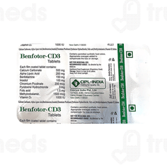 Benfotor Cd3 Tablet 10