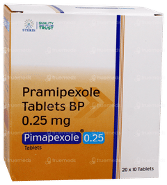 Pimapexole 0.25 Tablet 10