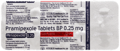 Pimapexole 0.25 Tablet 10