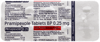 Pimapexole 0.25 Tablet 10