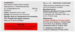 Cirrosam 400 Tablet 15 Cirrosam 400 Tablet 15