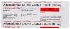 Cirrosam 400 Tablet 15 Cirrosam 400 Tablet 15