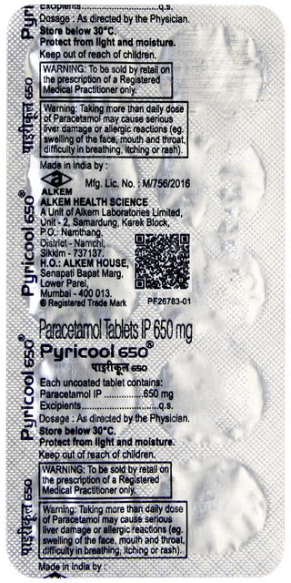 Pyricool 650 Tablet 10