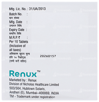 Renexic 500 Tablet 10