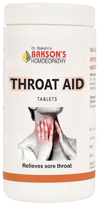 Baksons Throat Aid Tablet 110Gm