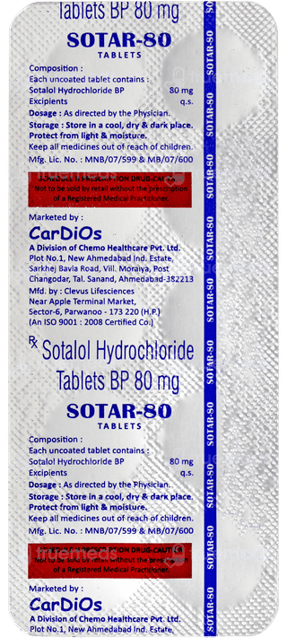 Sotar 80 Tablet 10