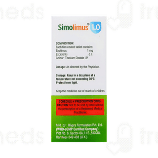 Simolimus 1.0 Tablet 10