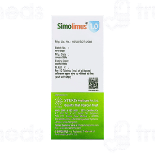Simolimus 1.0 Tablet 10