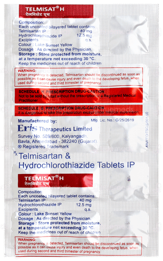 Telmisat H Tablet 15