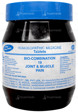 Sbl Bio Combination 19 Tablet 450gm + 100gm Free