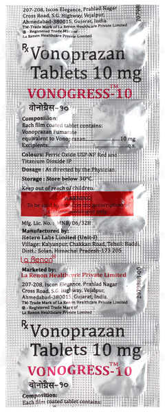 Vonogress 10 Tablet 10