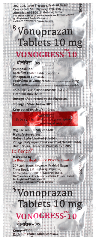 Vonogress 10 Tablet 10