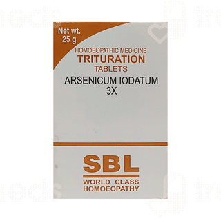 Sbl Arsenicum Iodatum 3x Trituration Tablet 25gm