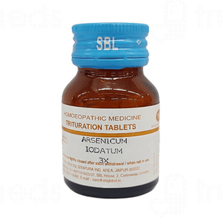 Sbl Arsenicum Iodatum 3x Trituration Tablet 25gm