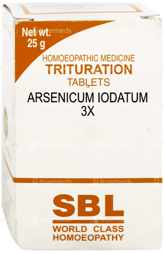 Sbl Arsenicum Iodatum 3X Trituration Tablet 25Gm