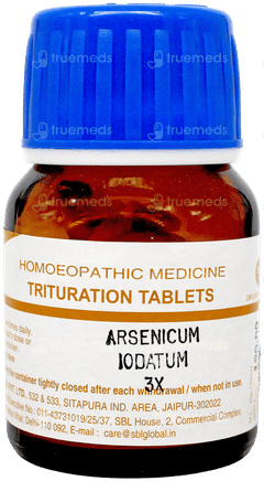 Sbl Arsenicum Iodatum 3X Trituration Tablet 25Gm