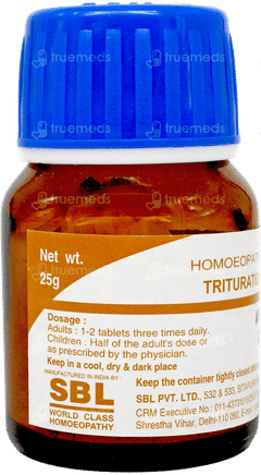 Sbl Arsenicum Iodatum 3X Trituration Tablet 25Gm